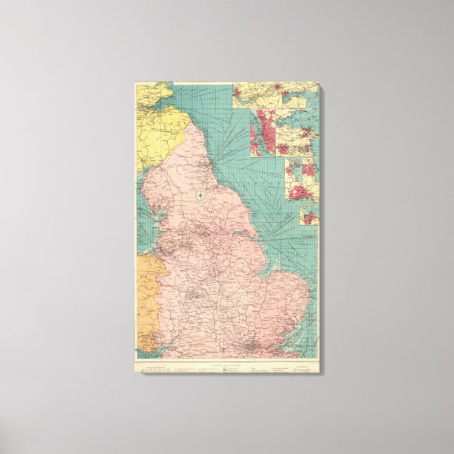 Impressão Em Tela Portos orientais do Excelente britânico (Frente)