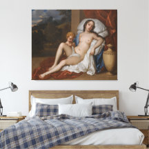 Portrait Of A Young Woman And Child