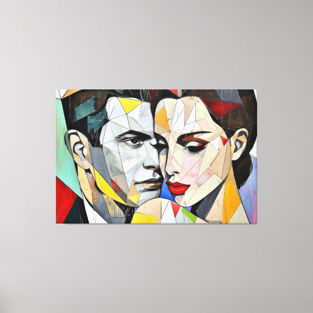 Impressão Em Tela Portrait of the Bond (Frente)