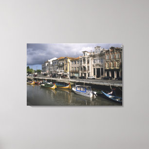 Impressão Em Tela Portugal, Aveiro. Moliceiros (coleta de algas)