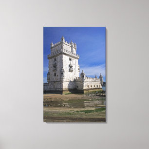 Impressão Em Tela Portugal, Lisboa. Torre Belem, um Mundo da UNESCO