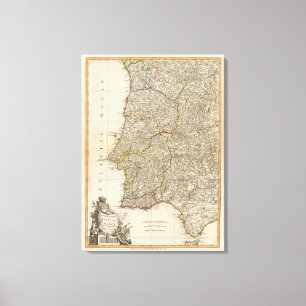 Impressão Em Tela Portugal, o Algarve