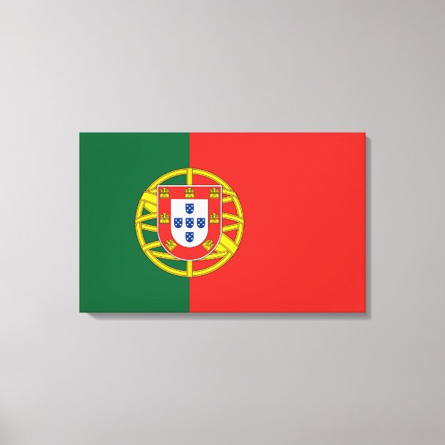 Impressão Em Tela Portugal pavilhão Bandeira de Portugal (Frente)