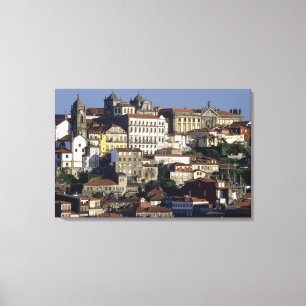 Impressão Em Tela Portugal, Porto (Oporto). Casas históricas e