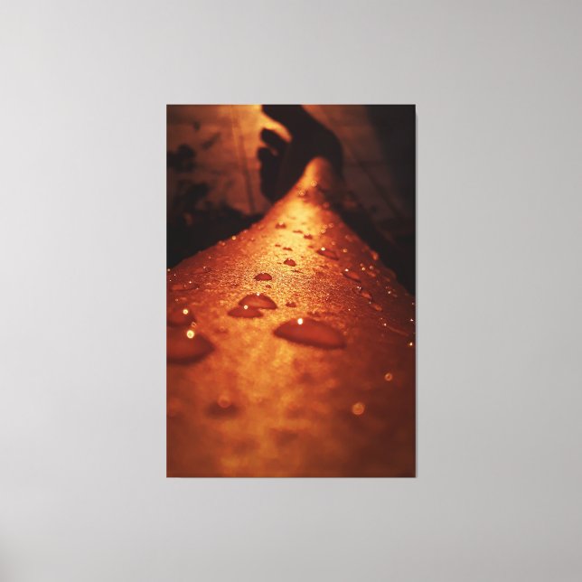 Impressão Em Tela Pós-chuva (Frente)