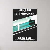 Poser do comboio de Londres para Birmingham