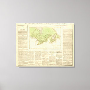 Impressão Em Tela Possessões inglesas