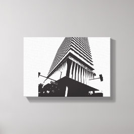 Impressão Em Tela Poster abstrato