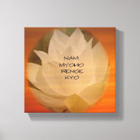Poster Budista SGI - Lotus "Nam Myoho Renge Kyo"