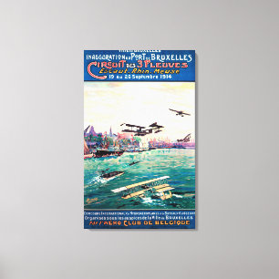 Impressão Em Tela Poster cancelado do promocional do plano do