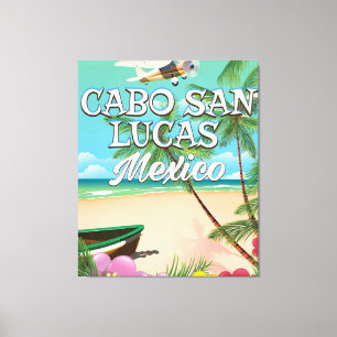 Impressão Em Tela Poster da praia de Cabo San Lucas México