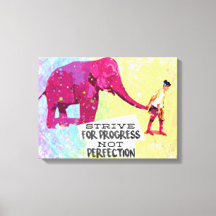 Impressão Em Tela Poster de aspas motivacionais