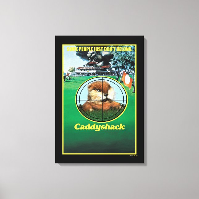 Impressão Em Tela Poster de Caddyshack (Frente)