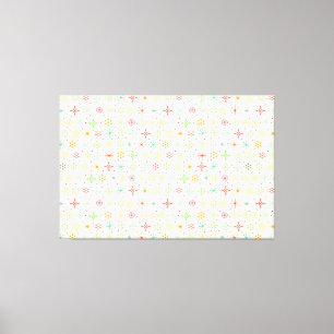 Impressão Em Tela Poster de Estrelas Retroativas