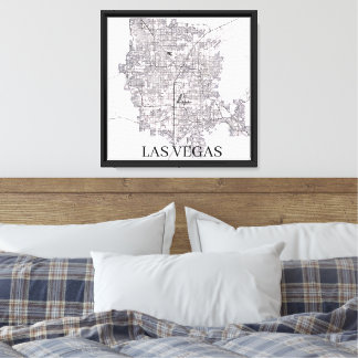 Impressão Em Tela Poster de Mapa de Cidade Personalizado Localização