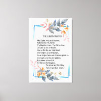 Poster de Oração do Senhor