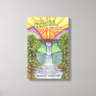 Impressão Em Tela poster de Pagosa Folk 'N Bluegrass 2015