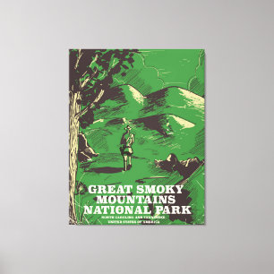 Impressão Em Tela Poster de viagens do parque nacional de Great