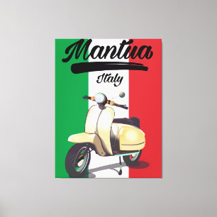 Impressão Em Tela Poster de viagens Mântua Itália