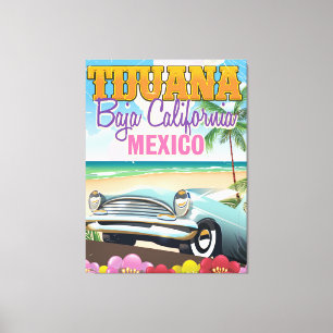 Impressão Em Tela Poster de viagens Tijuana Baja California México