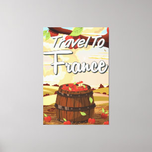 Impressão Em Tela poster de viagens Viagem Para França