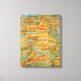 Impressão Em Tela Poster do Paul Klee Highways e Byways