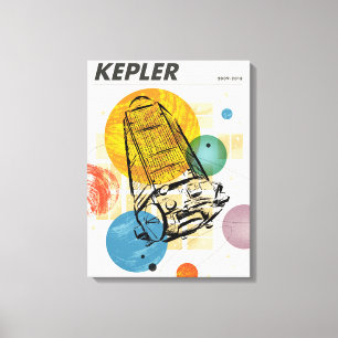 Impressão Em Tela Poster do telescópio espacial Kepler.