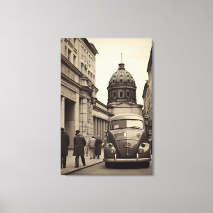 Impressão Em Tela Poster vintage de Berlim