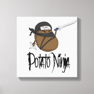 Impressão Em Tela Potato Ninja