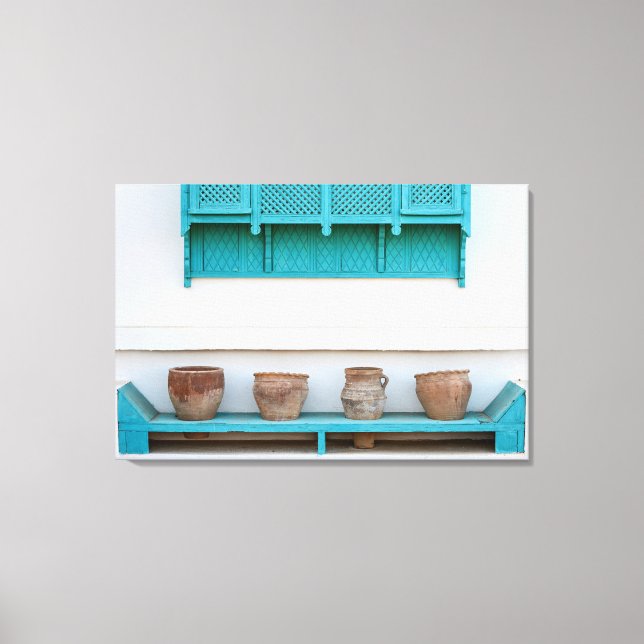 Impressão Em Tela Potes do Arabian Clay (Frente)