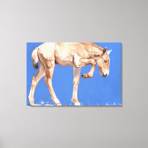 Impressão Em Tela Potro 2012 de Przewalski