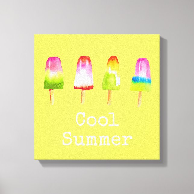 Impressão Em Tela Póvora-de-gelo-cavo-da-índia Verão (Frente)