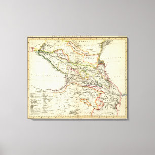 Impressão Em Tela povos do Cáucaso