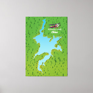 Impressão Em Tela Poyang Lake