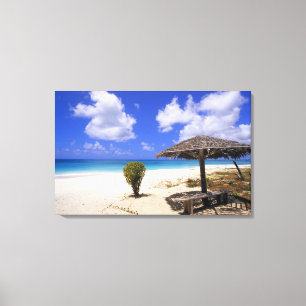 Impressão Em Tela Praia Coco Point, Barbuda, Antigua