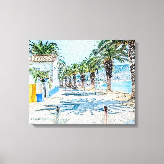 Impressão Em Tela Praia da Luz (Frente)