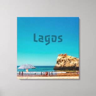 Impressão Em Tela Praia de Lagos