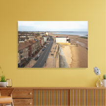 Praia de Redcar a partir do Beacon