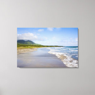 Impressão Em Tela Praia de Windward, Nevis