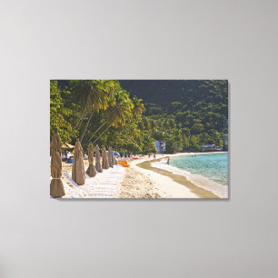 Impressão Em Tela Praia em Cane Garden Bay, Ilha de Tortola
