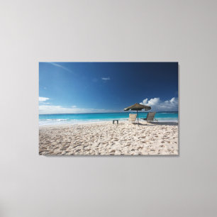 Impressão Em Tela Praias Tropicais Sandy Beach, Anguilla