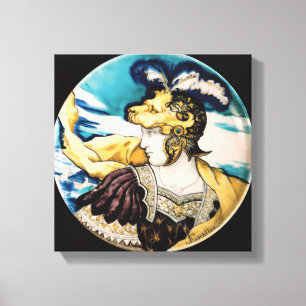 Impressão Em Tela Prato de Sevres, após Giulio Romano