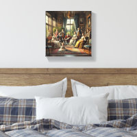 Premium Giclee Stretered Canvas.