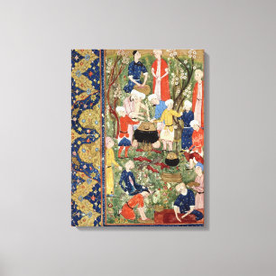 Impressão Em Tela Preparar uma refeição