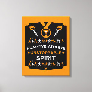 Impressão Em Tela Presente Adaptive Disabled Sports