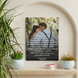 Impressão Em Tela Presente de casamento personalizável, Arte de pare<br><div class="desc">Um presente de casamento impressionante e significativo que irá cativar os recém-casados e adicionar um toque de elegância à sua casa - a Canvas do Presente de Casamento de Arte de Parede. Esta magnífica obra-prima canvas é meticulosamente trabalhada para celebrar a beleza do amor e a sagrada união de duas...</div>
