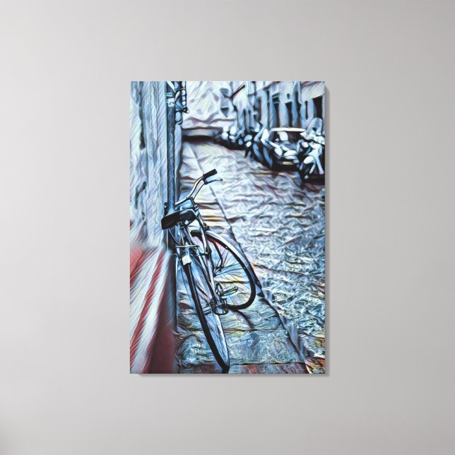 Impressão Em Tela Presente de Lover de Ciclo (Frente)