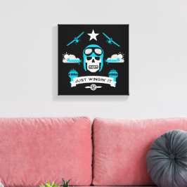 Impressão Em Tela Presente De Piloto Privado E Comercial