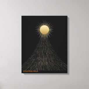 Impressão Em Tela Presente de Tela de Arte Celestial Caminho da Luz
