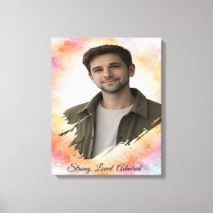 Impressão Em Tela Presente do Dia dos Namorados com Foto Personaliza